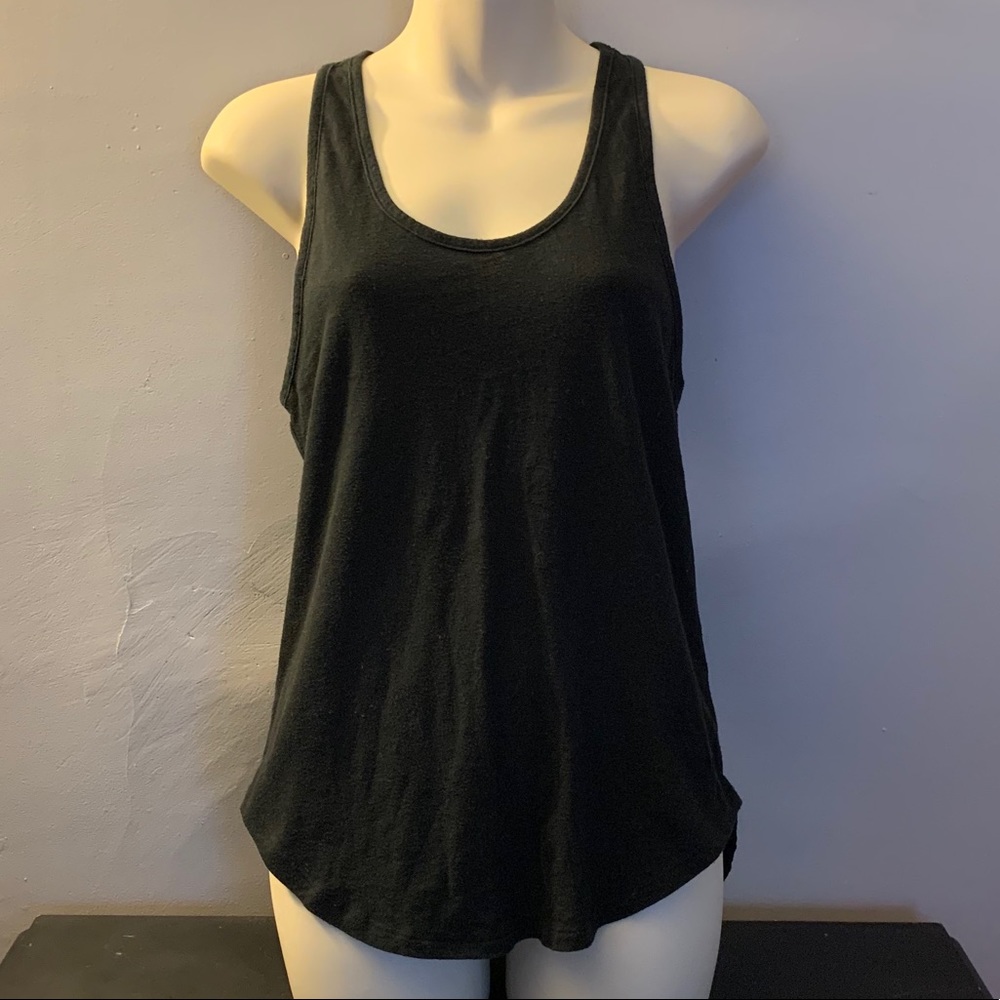 PINK Victoria’s Secret black muscle tank top small